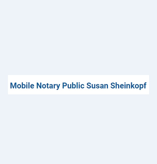 Mobile Notary Public Susan Sheinkopf Profile Picture