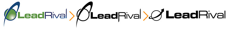LeadRival Logo Progression
